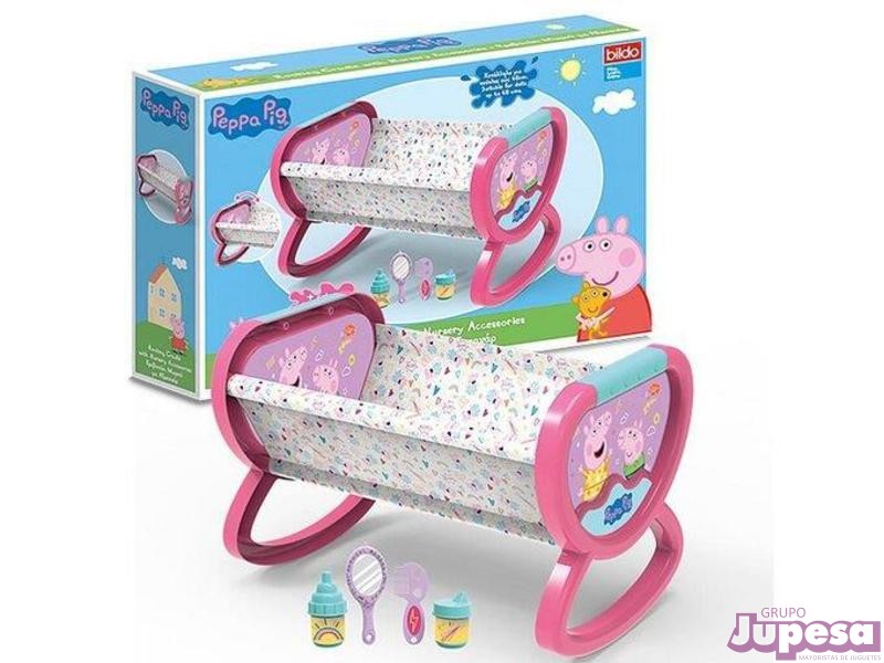 CUNA MUÑECAS 48 CM. PEPPA PIG