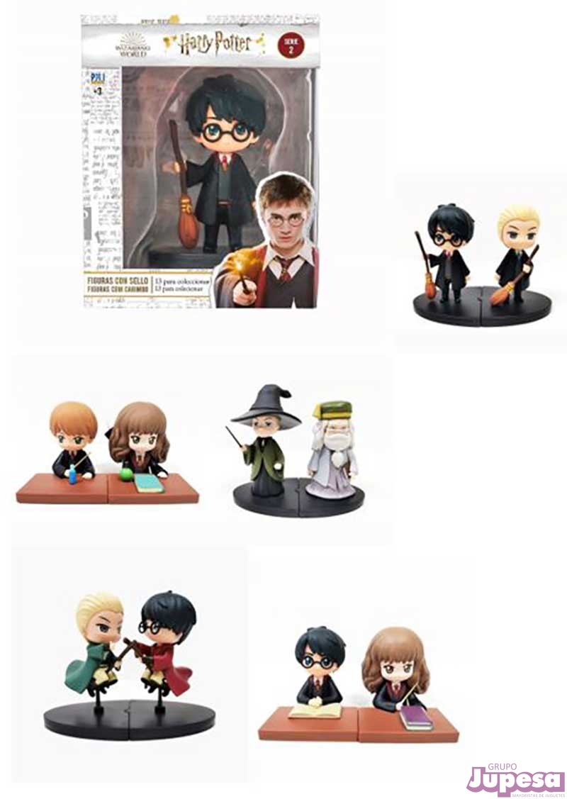 FIGURA CON SELLO HARRY POTTER 8 CM.