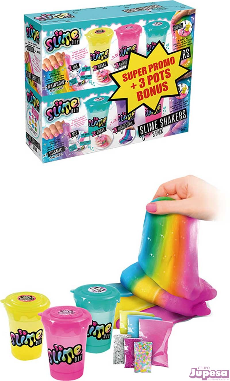 PACK 3+3 SLIME SHAKERS