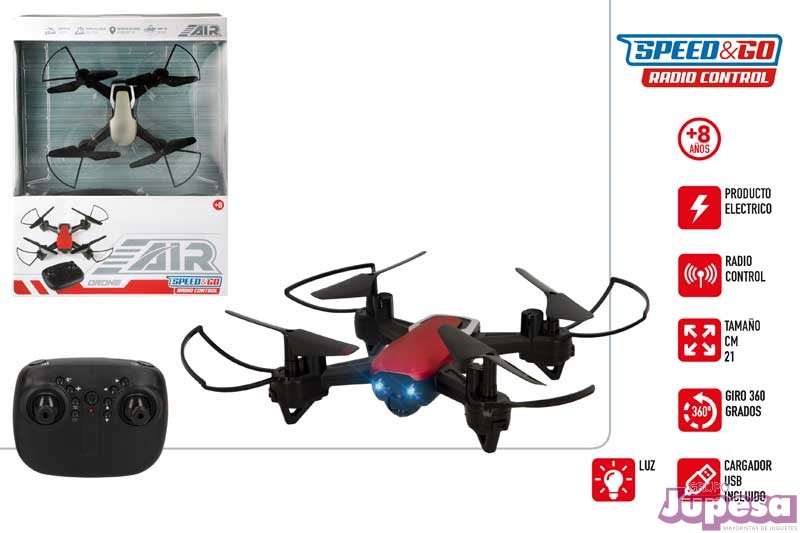 DRON AIR SPEED & GO R/C  C/LUZ