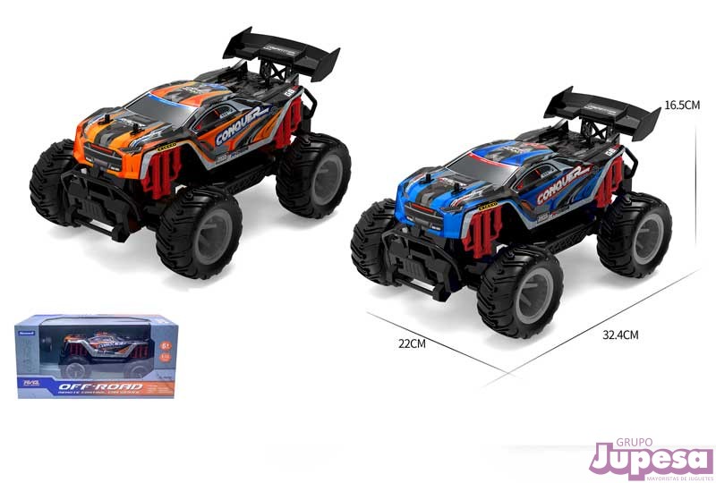 COCHE OFF ROAD R/C ESC 1:12 SURTIDO