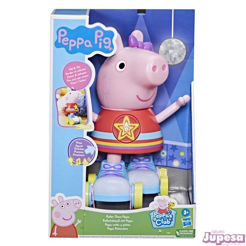 PEPPA PIG CANTA Y PATINA