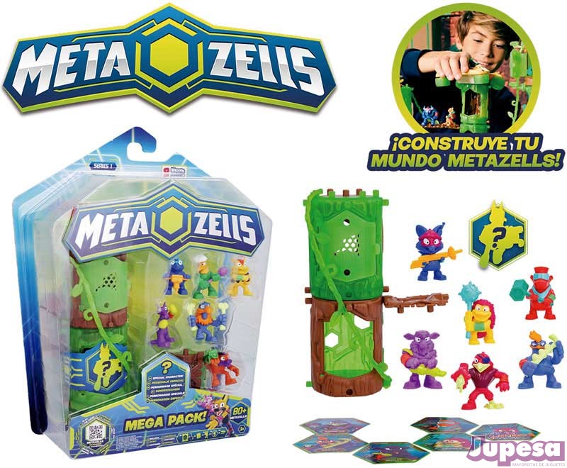 MEGA PACK METAZELLS 7FIG+2TRONCOS