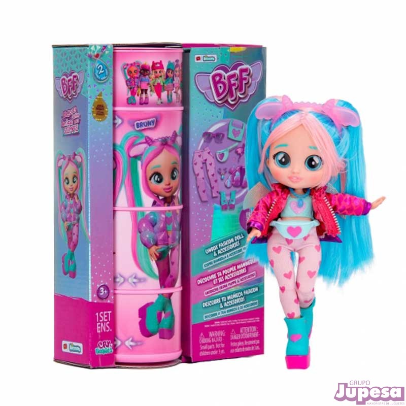 MUÑECA BRUNY BFF SERIE 2.