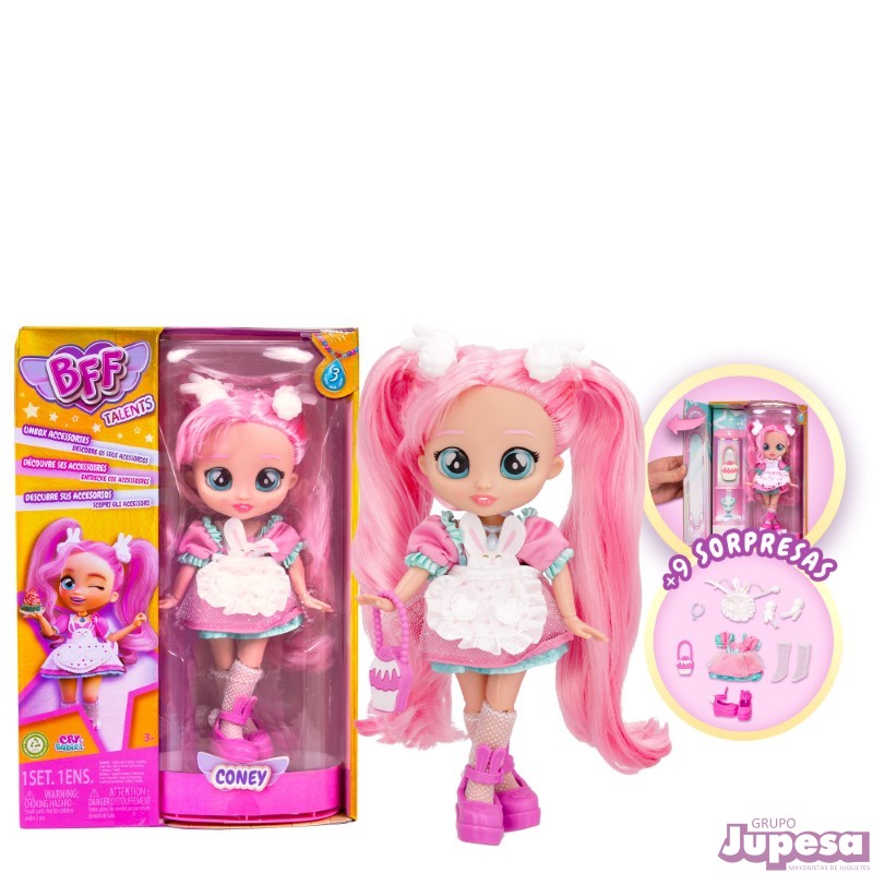 MUÑECA CONEY BFF TALENTS SERIE 3