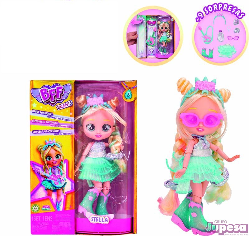 MUÑECA STELLA BFF TALENTS SERIE 3