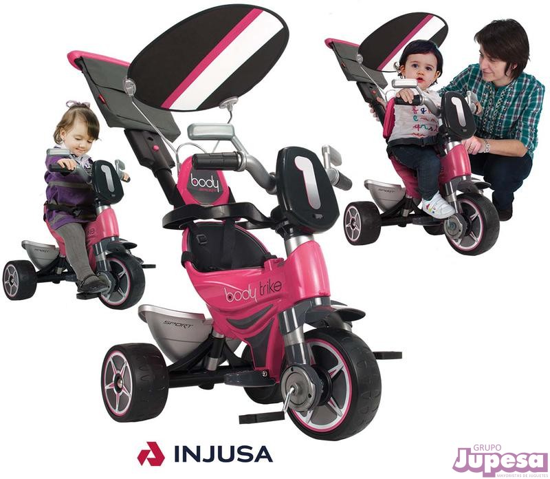 TRICICLO BODY TRIKE ROSA