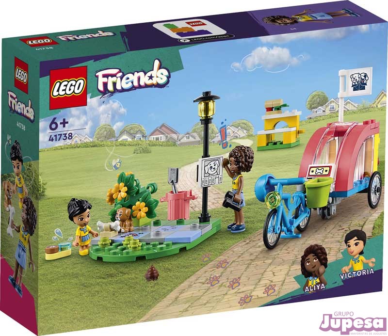 BICI DE RESCATE CANINO LEGO FRIENDS