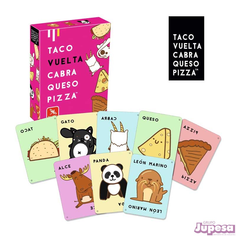 JUEGO TACO VUELTA CABRA QUESO PIZZA