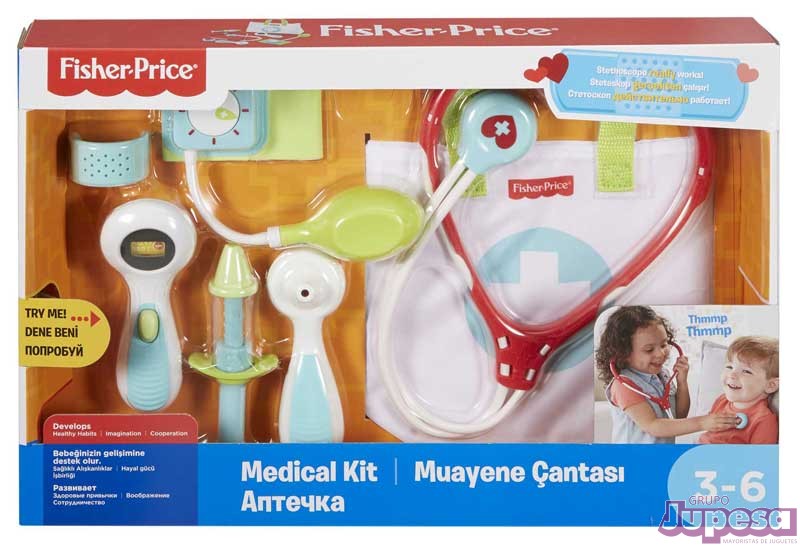 Maletin Doctor Juguete Kit Médico Fisher-price