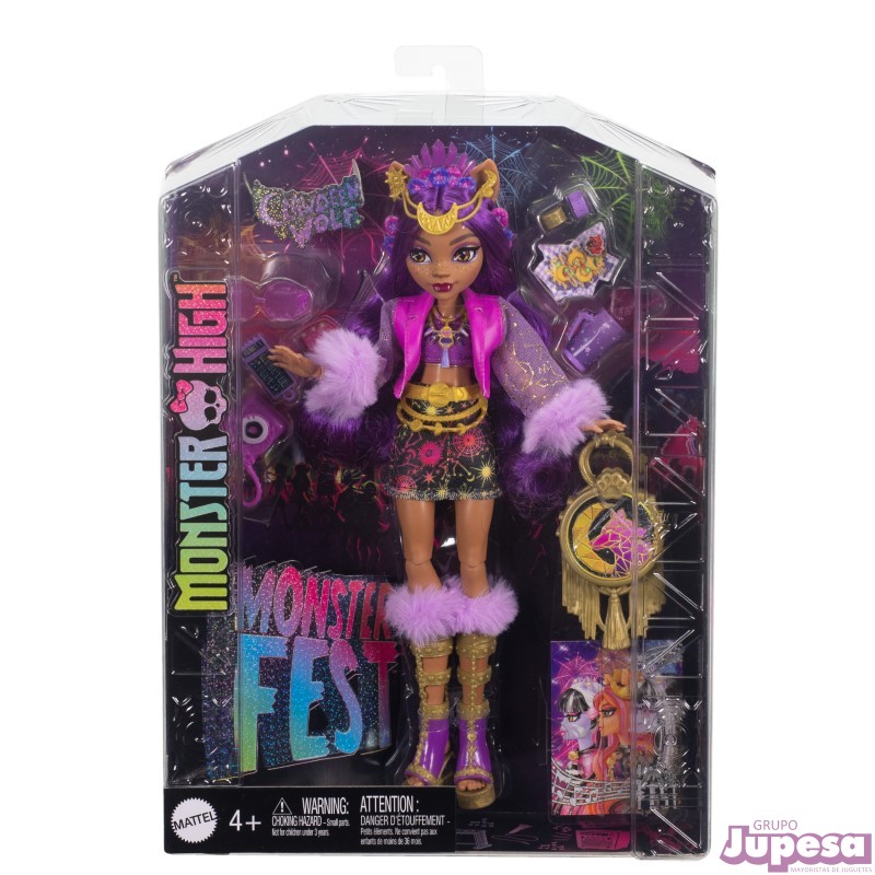 MUÑECA CLAWDEEN WOLF MONSTER HIGH