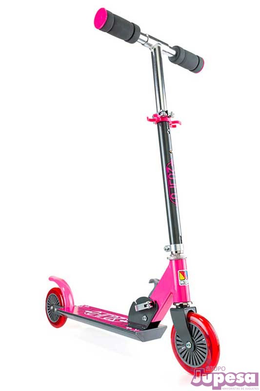 PATINETE 2 RUEDAS PLEGABLE ROSA