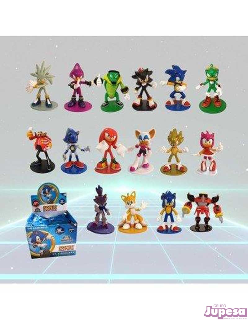 FIGURA SONIC 3D SOBRE SORPRESA S-1