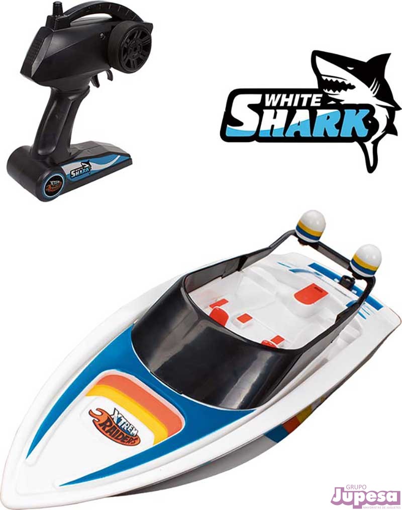 LANCHA WHITE SHARK R/C XTREM RAIDER