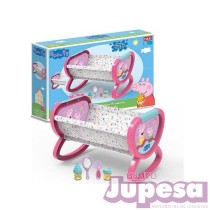 CUNA MUÑECAS 48 CM. PEPPA PIG