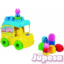 AUTOBUS CLEMMY PEPPA PIG C/8 BLOQUE