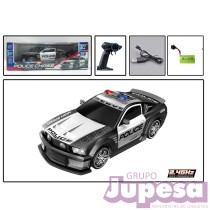 COCHE POLICIA R/C ESC 1:12