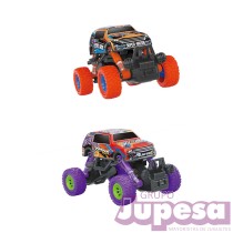 SET 2 COCHES 2X2 MONSTER FRICCION