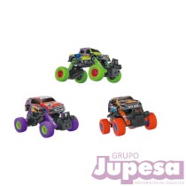 SET 3 COCHES 2X2 MONSTER FRICCION