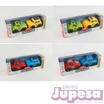 SET 2 COCHES FRICCION SURTIDOS