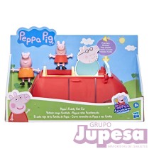 AUTO ROJO DE LA FAMILIA PEPPA PIG