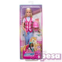 MUÑECA BARBIE MALIBU EQUITACION