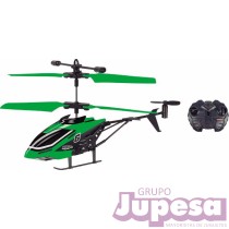 HELICOPTERO VOLADOR WHIP 2 R/C VERD